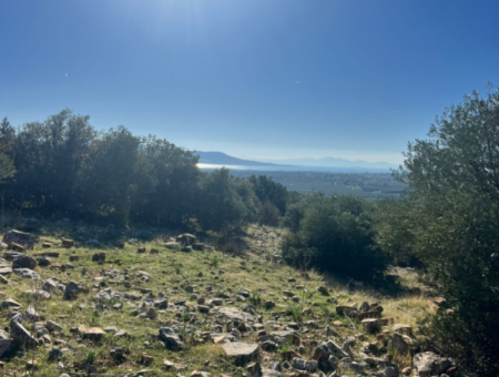 Grundstück Mit Meerblick Zum Verkauf In Didim Fevzipaşa