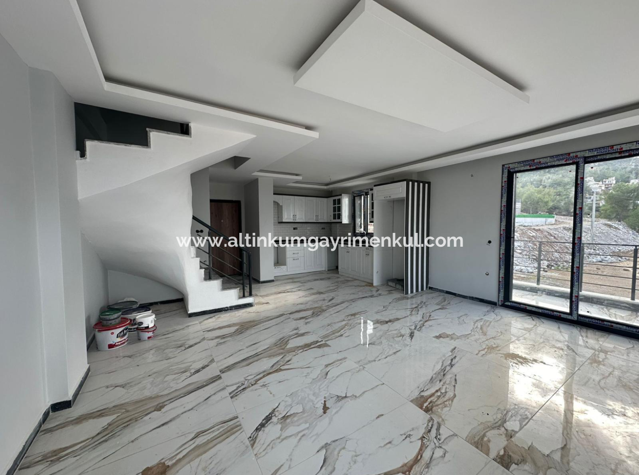 3 In 1 Villa With Sea View For Sale In Didim Akbuk