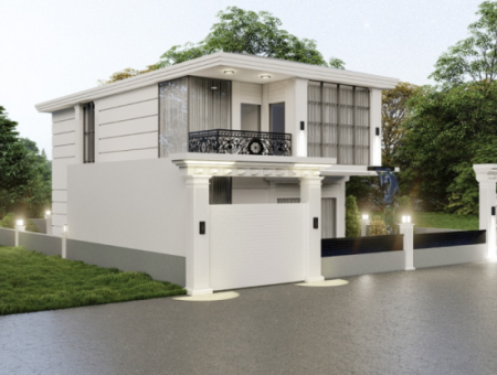 3 Detached Villa With 1 Separate Kitchen For Sale In Didim Hisar