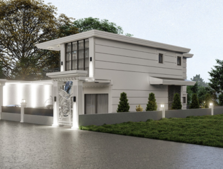 3 Detached Villa With 1 Separate Kitchen For Sale In Didim Hisar