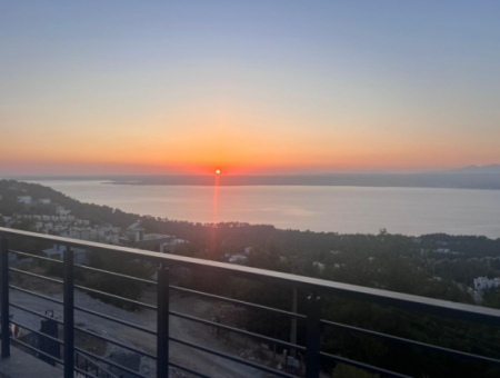 4 In 1 Villa With Pool With Sea View For Sale In Didim Akbuk